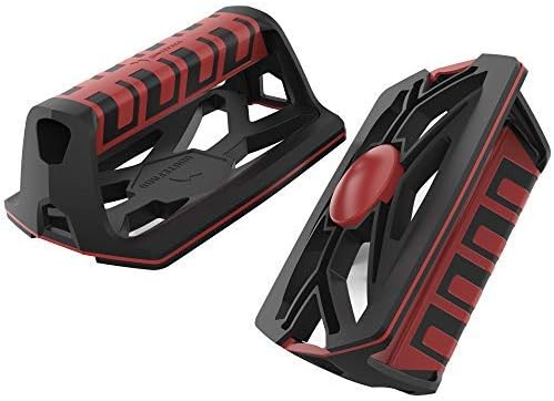 WhiteFang perfect PushUp stands, Exercise Equipment 2 in 1 Multi-Functional Push Up Handle for Gym Home Core Workouts with Knee Perfect Pad(Red)