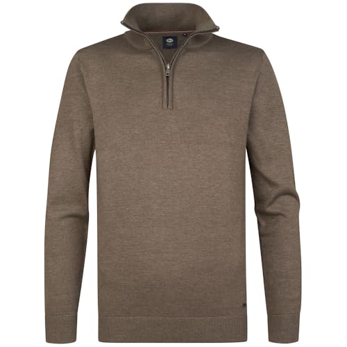 Knitwear Collar Petrol Industries Mossy Stone en taille L pour homme