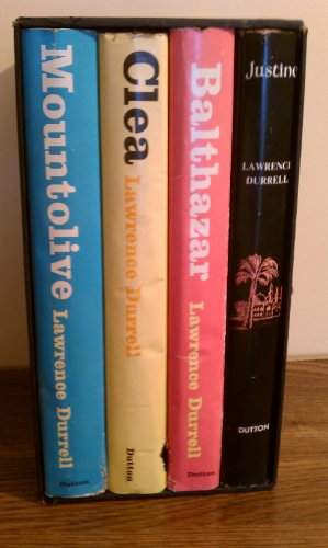 JUSTINE, BALTHAZAR, MOUNTOLIVE, CLEA- 4 volume ... B001M8VDV4 Book Cover