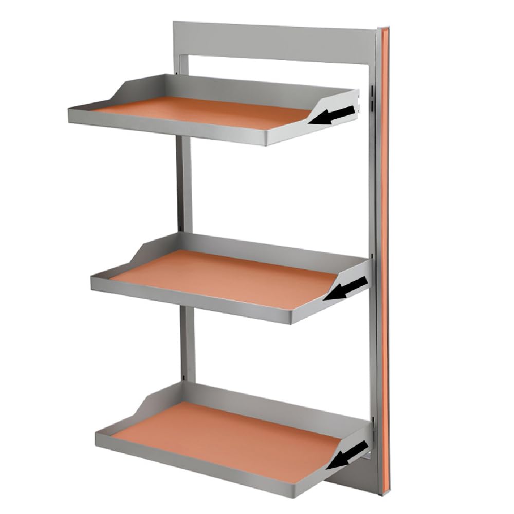 Cesta para tirar de armario de 3 niveles, cesta telescópica para ropa tipo cajón, zapatero retráctil con amortiguación, caja de almacenamiento push-pull, estante de almacenamiento para gabinete transp