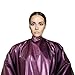 Cricket Shimmering All Purpose Salon Cape Waterproof Bleach Proof Cape, Adjustable Neck Client Gown, Crushed Violet