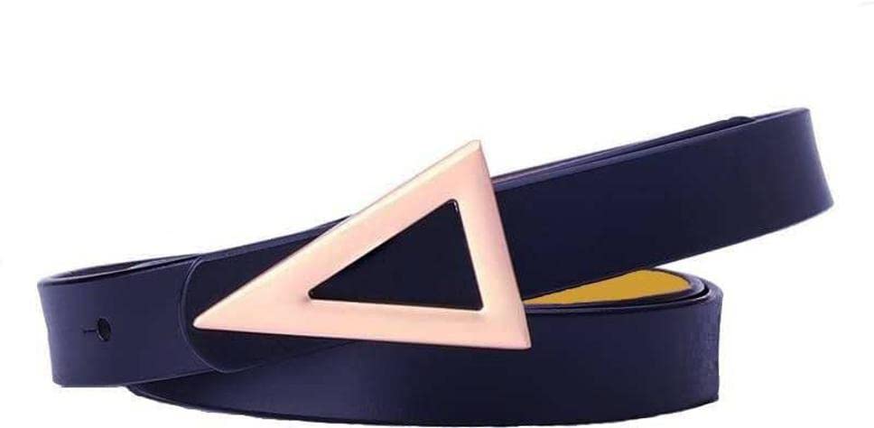 SATYAM KRAFT1 Pcs Women's Waist Triangle Belt for Dress, Saree, Dresses, Jeans | Stylish Adjustable Belt for Ladies, Girls | Western & Traditional Chain Belt | Party Wedding Fashion (Blue)