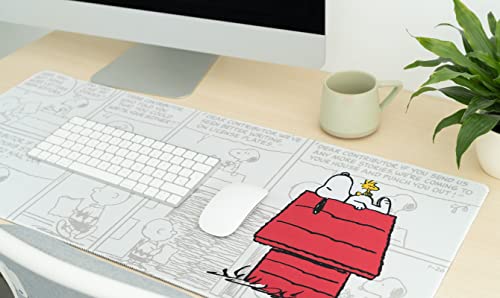 Alfombrilla de ratón XXL Snoopy - Protector de Escritorio: Snoopy Regalos (Mouse Pad) Alfombrilla de Escritorio : Impermeable y Antideslizante (80X35 cm) - imagen 7