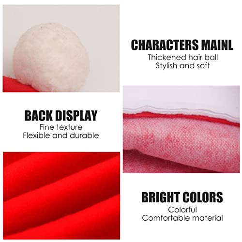 Kerstman Hoed Auto Stoelhoezen - Kerst Decoratie Accessoires - Afbeelding 6