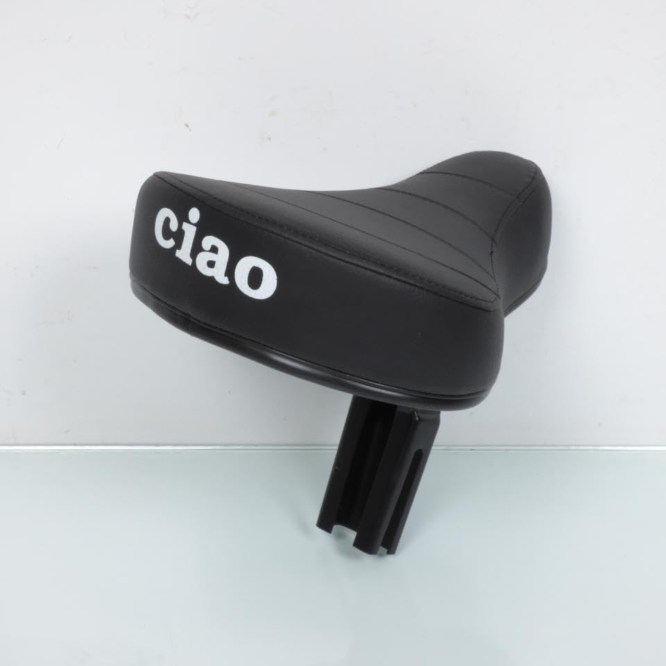 Selle Cyclo Adaptable Piaggio 50 Ciao 1999> Noir -Selection P2R-