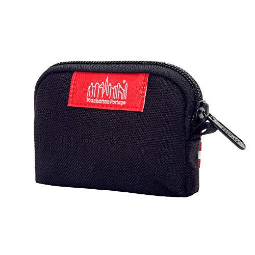 Manhattan Portage Stars and Stripes Coin Purse Black With Zipper Closure In Eclectic Colors Purse For Credit Card ID Card Jewelry Keys Water Resistant Gift 1000D Cordura® Everyday Carry2