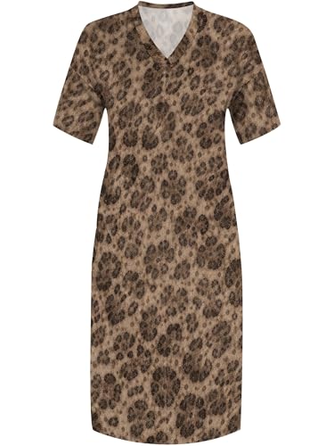 Image of SUZONANA Plus Size Denim Print Maxi Dresses for Women Casual V Neck Short Sleeve with Pockets Soft Jean Look Dress XL-6XL