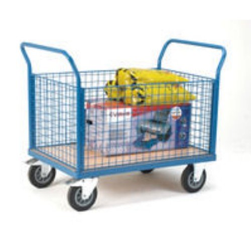 Heavy Duty Platform Truck 1000X700Mm 2 End 1 Side 315629