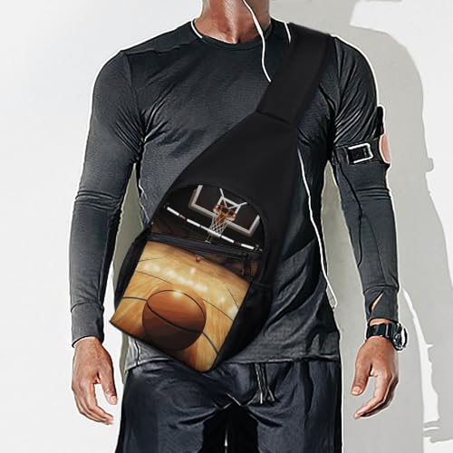 Bolso tipo bandolera para baloncesto y uso casual unisex miniatura 7
