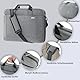 Voova große Laptoptasche für 14 15 15,6 16 Zoll Laptop, 30% mehr Kapazität, Innenfächer, verdickt wasserdicht Notebook Tasche, kann auf dem Koffer, kompatibel mit Macbook Dell HP, Grau