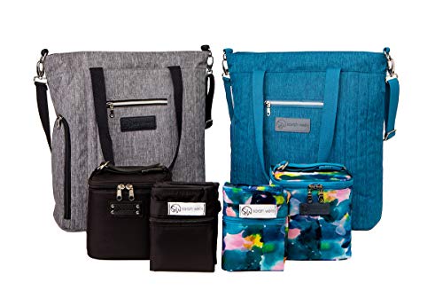 Sarah Wells Suzy Breast Pump Bag (Gray) - Thumbnail 5