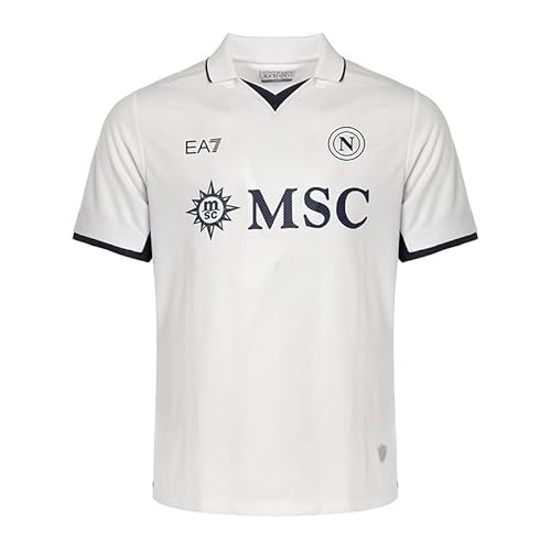 Set Gara Junior Away EA7 Prodotto Ufficiale Maglia e Pantaloncino Calcio Bambini Anni