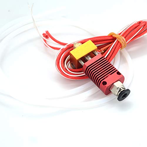 DEVMO Peças de impressora 3D Ender 3 Hotend montadas Ender 3 Pro Kit extrusora 24V 40W compatível co