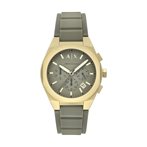 Armani Exchange AX4197 Montre Homme quartz avec cadran chronographe et boitier en acier