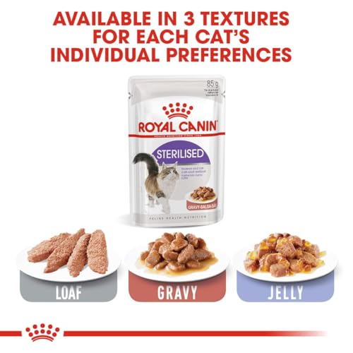 Image of Royal Canin Food for Sterilised Cats 12x 85 g