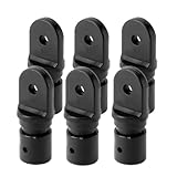 Thorn Boat Bimini Fittings Top Cover Cap Eye End Nylon Black Pack of 6 Black, 3/4 Inch (Internal Version for 1