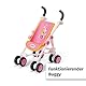 BABY born Minis Kinderwagen-Spielset mit Minis-Puppe Eli und Kuscheltier, 906156 Zapf Creation