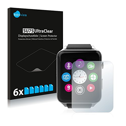 savvies Protection Ecran Compatible avec Mindkoo GT88 (6 Pièces) - Film Protection Ultra Clair