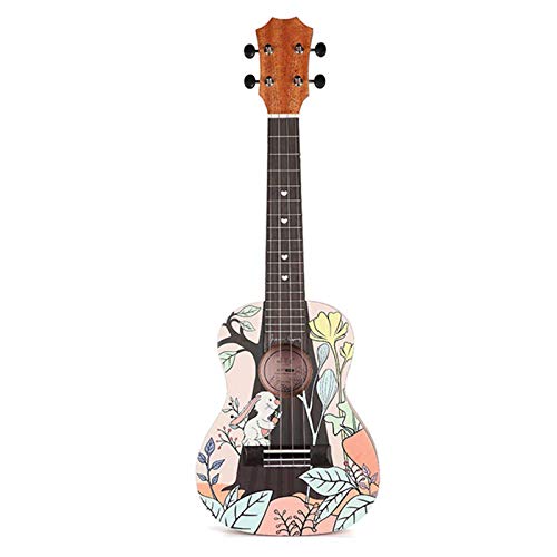 Concert Ukulélé, Bois Entier Acajou Lapin Modèle 23 Pouces Yukulele Avec Sac Kit Débutant-23pouces - Les Beatles, Paul McCartney, John Lennon, RIngo Starr, George Harrison Concert Ukulélé, Bois Entier Acajou Lapin Modèle 23 Pouces Yukulele Avec Sac Kit Débutant-23pouces