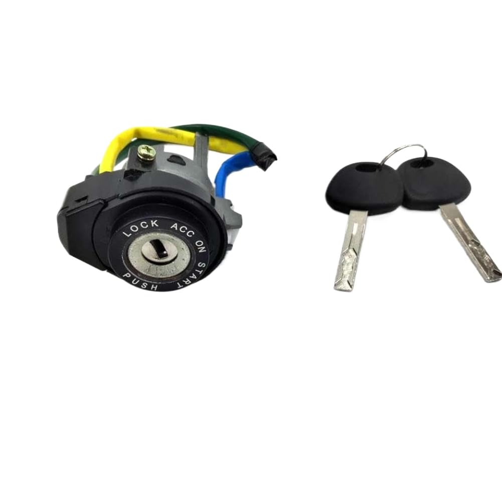 Ammucksvv Onecolor Ignition Lock Cylinder Set With 2 Keys Compatible With Hyundai Sonata 2010 2011 2012 2013 2014