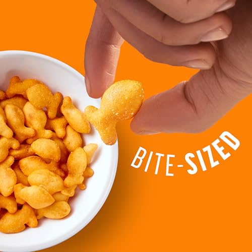 Goldfish Crisps Cheddar Baked Chip Crackers, 4.8 Oz Bag - image 6