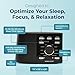 Sound+Sleep High Fidelity Sleep Sound Machine with 30 Guaranteed Non-Looping Nature Sounds, and Sleep Timer
