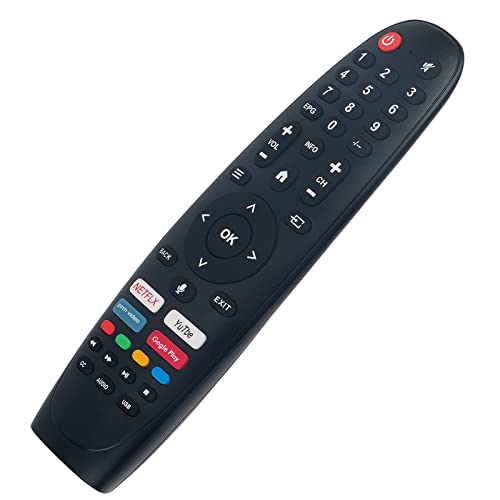 VINABTY Replaced Voice Remote Control dedicated for ZEPHIR TV LED-5021KGOO 32HA10V3 LED-3221GOIN TAG40-8900 LED5021KGOO LED3221GOIN TAG40890 - Image 4
