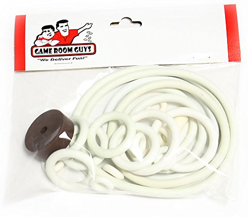 Game Room Guys Gottlieb Stock Car Pinball White Rubber Ring Kit