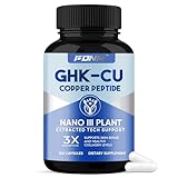 GHK-Cu Copper Peptide Supplement, Promotes Skin Repair, Reduces Wrinkles, & Boosts Youthful Glow, 120 Vegan Capsules