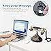 Audio Guest Book Phone – Customizable Voice Message Recorder for Weddings, Parties, Birthdays & Special Occasions(Black)