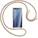 Produktbild mtb more energy Handykette kompatibel mit Huawei P10 (5.1'') - Rainbow/Gold - Smartphone Hülle zum Umhängen - Anti Shock Full TPU Case
