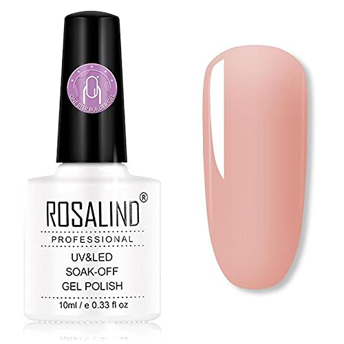 Rosalind 10ml One Step Pinky Color Builder Gel for DIY Nail Extensions Vernis (RDYB06)