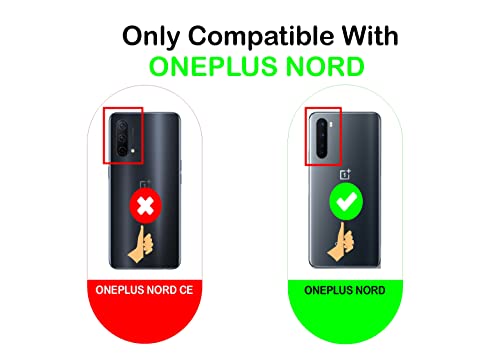 Image of A rtistque Frosted Translucent Back Cover Case for Oneplus Nord | Electroplated Chrome Ring | Raised Camera Edges for Protection | Smooth Sides TPU - Green