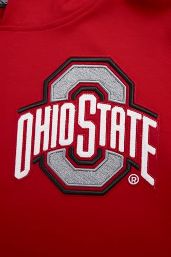 Image of Pro Standard Mens College Classic Chenille Cotton Double Knit Full Zip Hoodie