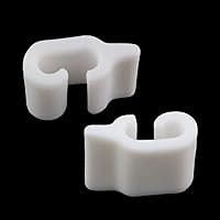 Vista 3 de 10PCS Pet Playpen Lock Bolt Pet Cage Door Lock, blanco