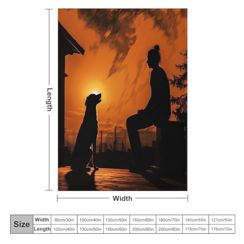Couverture motif chien mignon impression 3D plaid cadeau idéal 140x180 - 6