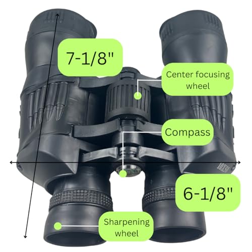 Binoculares Hunter con Aumento 10x y Lentes 50mm miniatura 3