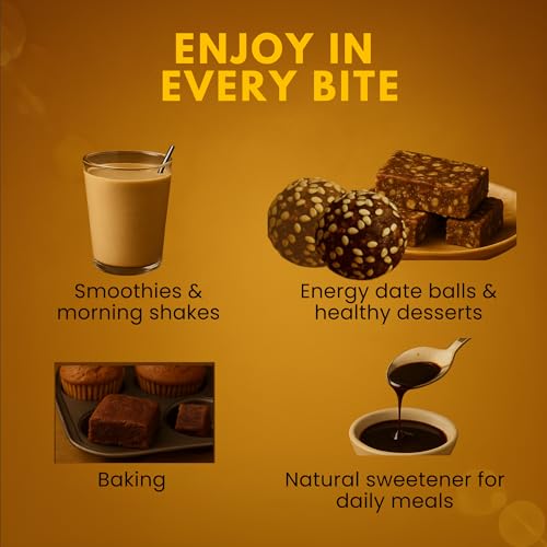 Image of Earthen Story Kalmi Dates 200 gm | Premium Safawi Khajur /Khajoor | Instant Energy Booster, Rich in antioxidants & Fibre, Good for Diabetics, Natural Sweetener, Gluten Free | 3-Layer resealable Pouch
