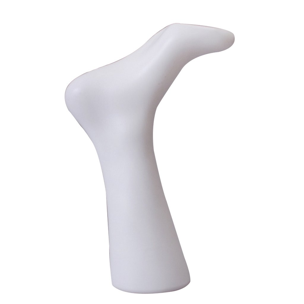 Perfeclan 5pcs Pied Adulte Mannequin en Plastique pour Chaussette Chaussette Affichage Longueur 230 cm