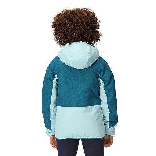 Childrens/Kids Volcanics VII Reflective Waterproof Jacket (9-10 Years) (Gulfstream/Sea Haze)2