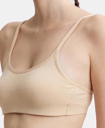 Image of Jockey SS12 Women Wirefree Non Padded Super Combed Cotton Beginners Bra