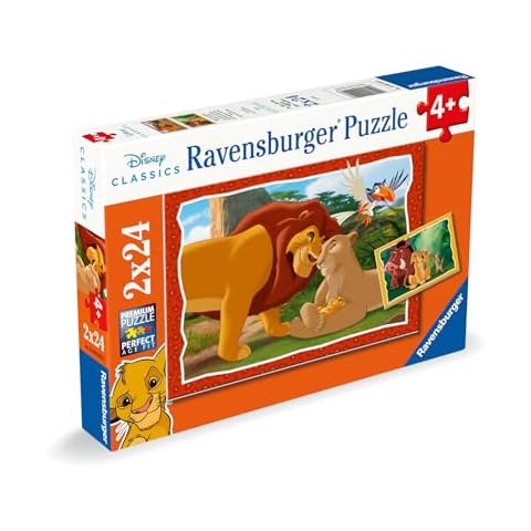 Ravensburger The Lion King 2x 24 Piece Puzzles Cover