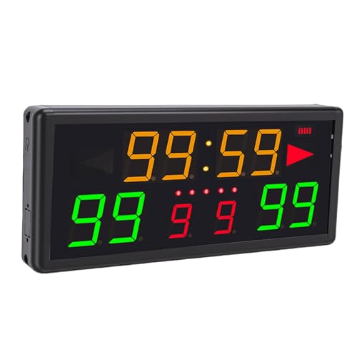 Marcador electrónico inalámbrico para baloncesto y deportes miniatura 3