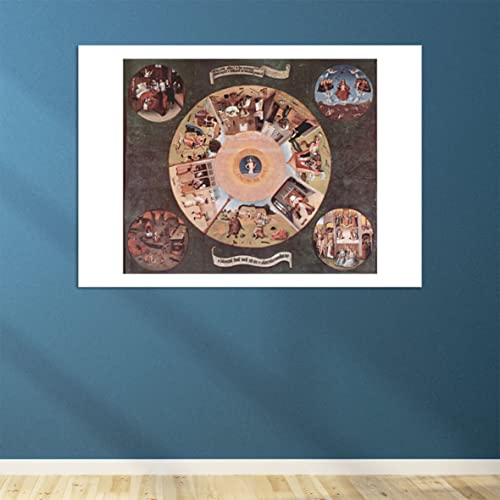 Affiche Hieronymus Bosch finition semi gloss impression haute définition - 4