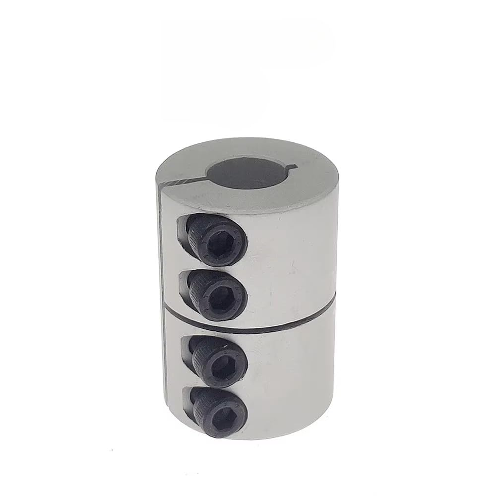 ! 1PC Rigid Shaft Coupler D16L16 D20L25 D20L30 D25L30 D25L35 D32L45 D40L50 Clamp Stepper Servo Motor Coupling(D25L30)