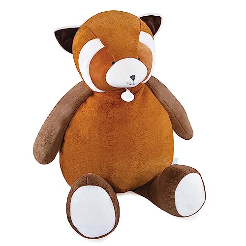 Tranquillité de bébé avec le très grand doudou panda roux Unicef - 2