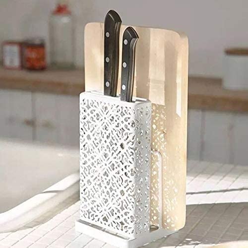 Tool Carrier Knife Rack Cutting Board Rack Cutting Board Rack Storage Rack Multi-Function Kitchen Knife Holder Kitchenware Pot Cover Kitchen Rack Individual Knife Holder #TOP3