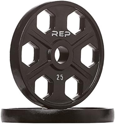REP FITNESS Equalizer Iron Olympic Plates, 2-Inch Precision Weight Plates …