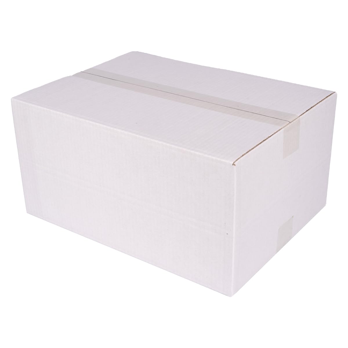 Cartons pliants 400 x 300 x 200 mm hauteur variable KK 90 Blanc 50 pièces simple cannelure