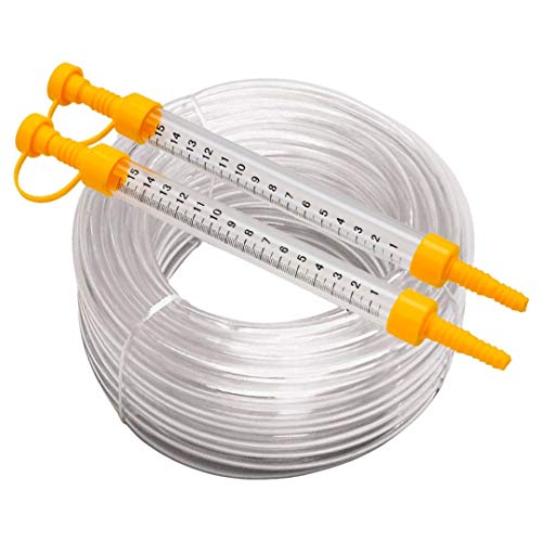 15 meter Schlauchwaage, Schlauchwasserwaage Nivelliergerät, Wasserwaage